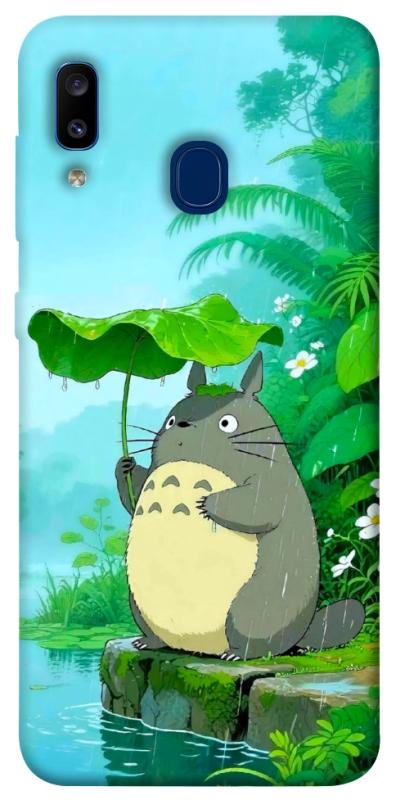 Чехол itsPrint My friend totoro для Samsung Galaxy A20 / A30, аниме, купить оптом с доставкой