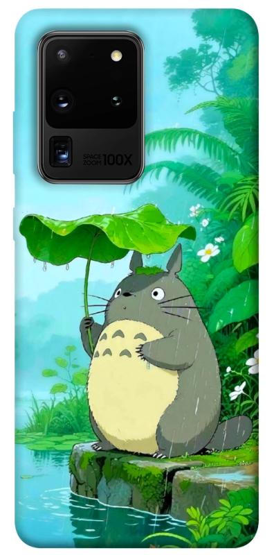 Чехол itsPrint My friend totoro для Samsung Galaxy S20 Ultra, аниме, купить оптом с доставкой