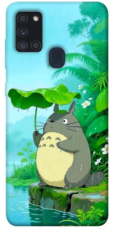 Чехол itsPrint My friend totoro для Samsung Galaxy A21s, аниме, купить оптом с доставкой