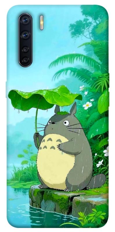 Чехол itsPrint My friend totoro для Oppo A91, аниме, купить оптом с доставкой