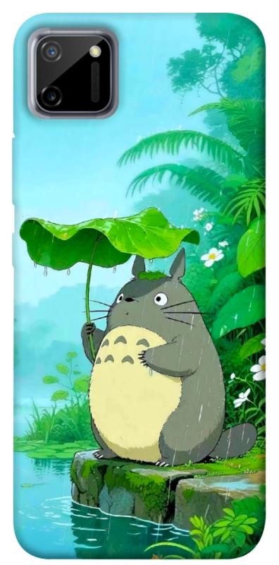Чехол itsPrint My friend totoro для Realme C11, аниме, купить оптом с доставкой