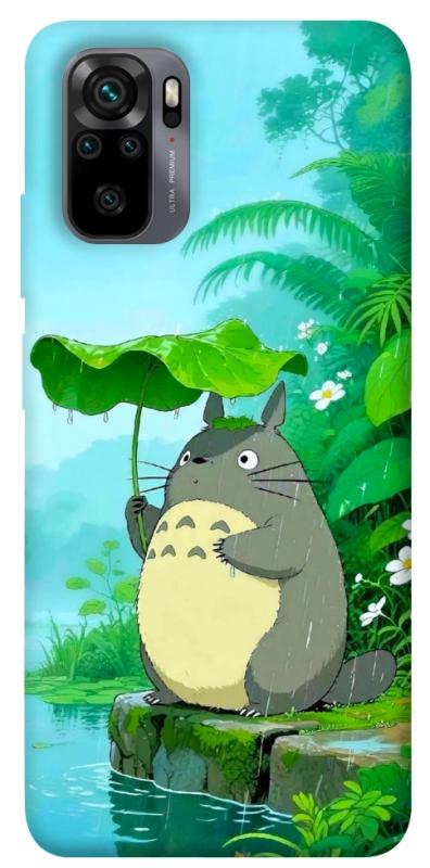 Чехол itsPrint My friend totoro для Xiaomi Redmi Note 10 / Note 10s, аниме, купить оптом с доставкой