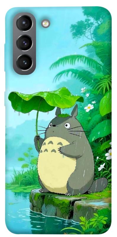 Чехол itsPrint My friend totoro для Samsung Galaxy S21, аниме, купить оптом с доставкой