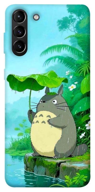 Чехол itsPrint My friend totoro для Samsung Galaxy S21+, аниме, купить оптом с доставкой