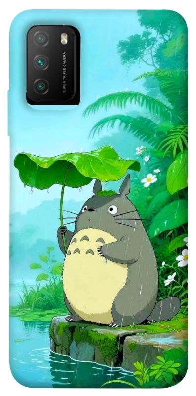 Чехол itsPrint My friend totoro для Xiaomi Poco M3, аниме, купить оптом с доставкой