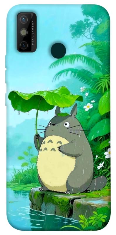 Чехол itsPrint My friend totoro для TECNO Spark 6 Go, аниме, купить оптом с доставкой