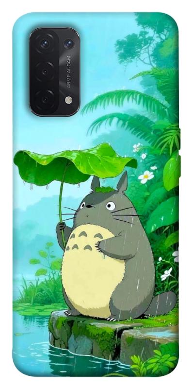 Чехол itsPrint My friend totoro для Oppo A54 4G, аниме, купить оптом с доставкой
