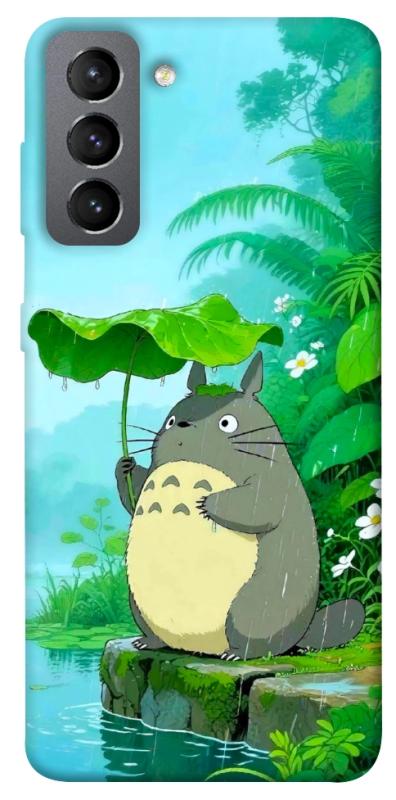 Чехол itsPrint My friend totoro для Samsung Galaxy S21 FE, аниме, купить оптом с доставкой
