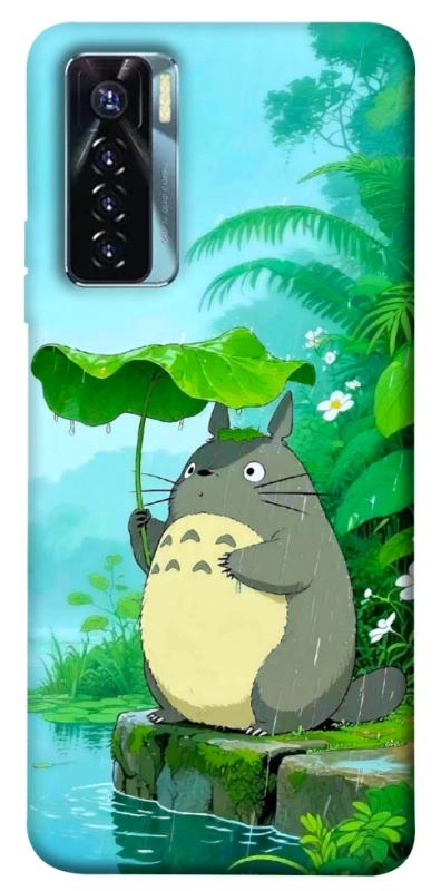 Чехол itsPrint My friend totoro для TECNO Camon 17 Pro, аниме, купить оптом с доставкой
