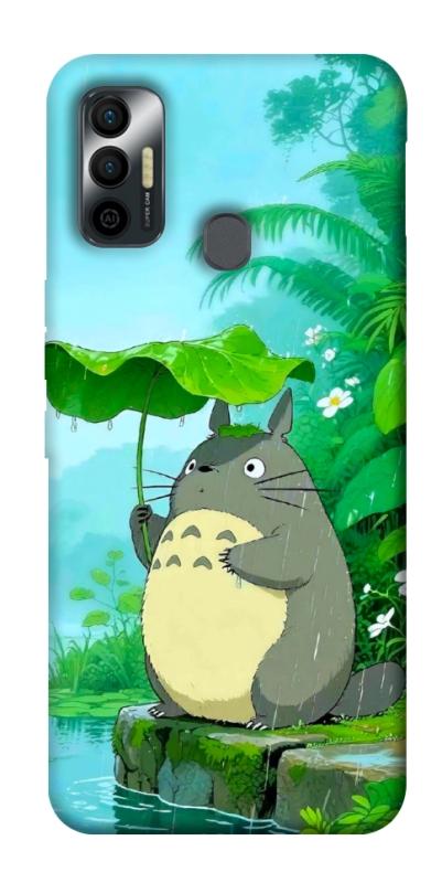 Чохол itsPrint My friend totoro для TECNO Spark 7, аніме, купити оптом з доставкою