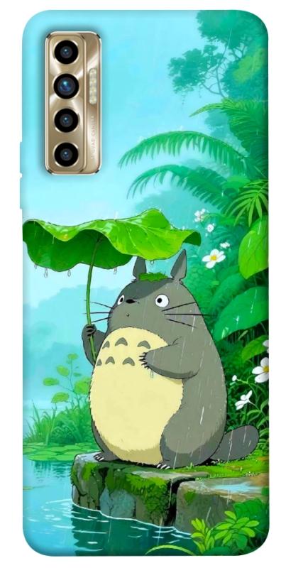 Чехол itsPrint My friend totoro для TECNO Camon 17P, аниме, купить оптом с доставкой