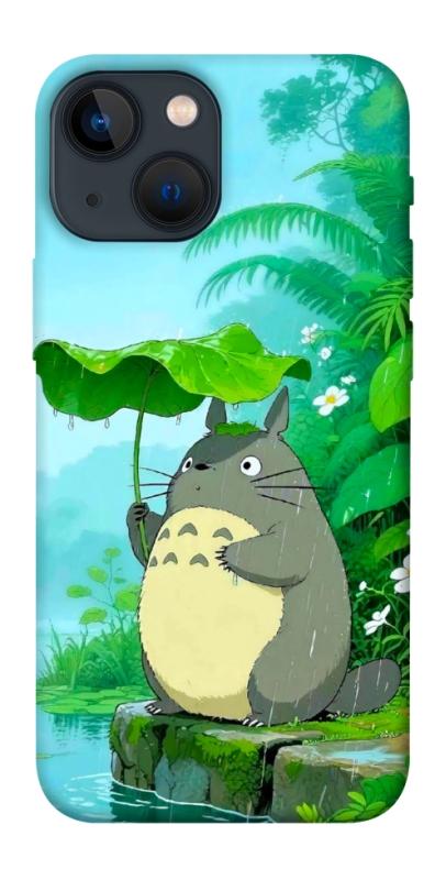 Чохол itsPrint My friend totoro для Apple iPhone 13 mini (5.4"), аніме, купити оптом з доставкою