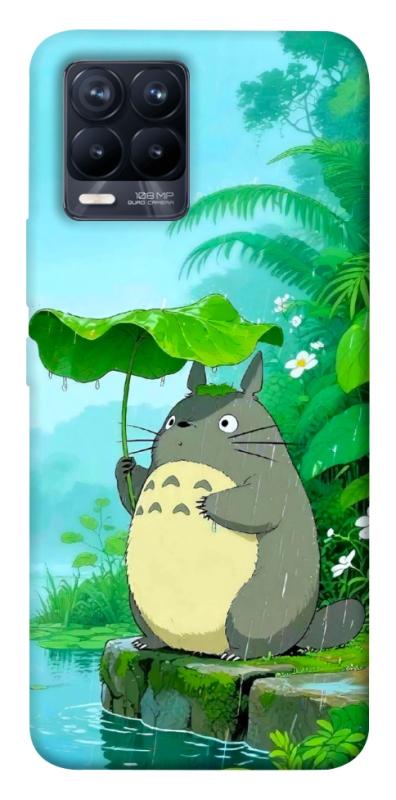 Чехол itsPrint My friend totoro для Realme 8, аниме, купить оптом с доставкой