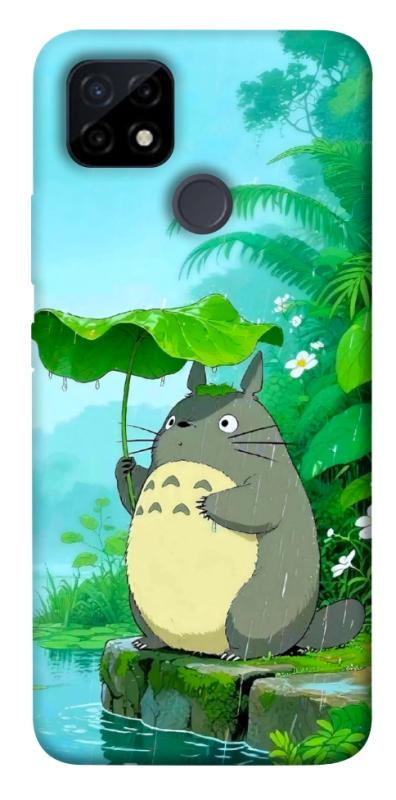 Чехол itsPrint My friend totoro для Realme C21Y, аниме, купить оптом с доставкой