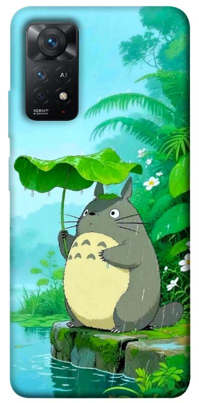 Чехол itsPrint My friend totoro для Xiaomi Redmi Note 11 Pro 4G/5G, аниме, купить оптом с доставкой