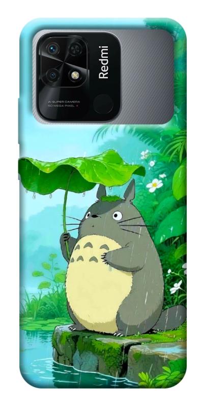 Чехол itsPrint My friend totoro для Xiaomi Redmi 10C, аниме, купить оптом с доставкой