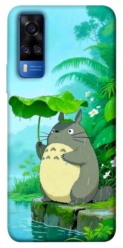 Чехол itsPrint My friend totoro для Vivo Y51a, аниме, купить оптом с доставкой