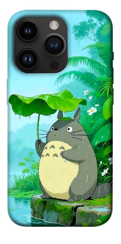 Чохол itsPrint My friend totoro для Apple iPhone 14 Pro (6.1"), аніме, купити оптом з доставкою