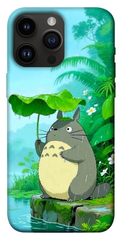 Чохол itsPrint My friend totoro для Apple iPhone 14 Pro Max (6.7"), аніме, купити оптом з доставкою