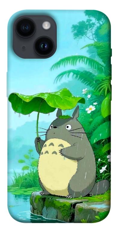 Чохол itsPrint My friend totoro для Apple iPhone 14 (6.1"), аніме, купити оптом з доставкою