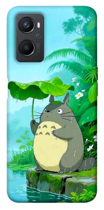 Чехол itsPrint My friend totoro для Oppo A96, аниме, купить оптом с доставкой