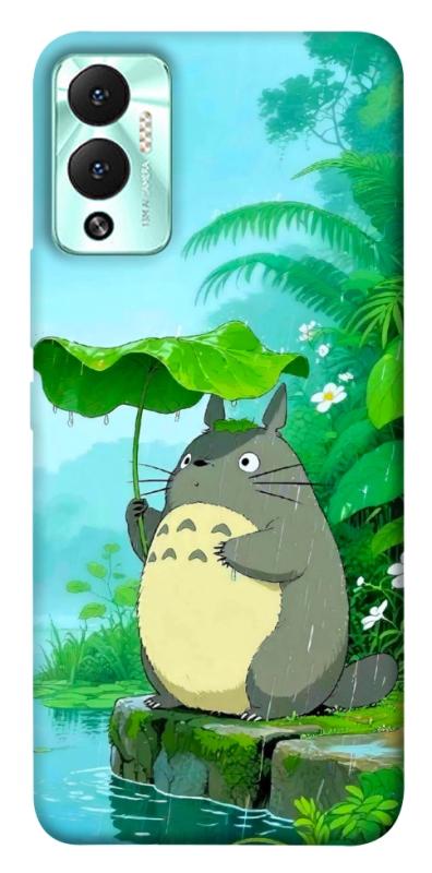 Чехол itsPrint My friend totoro для Infinix Hot 12 Play, аниме, купить оптом с доставкой