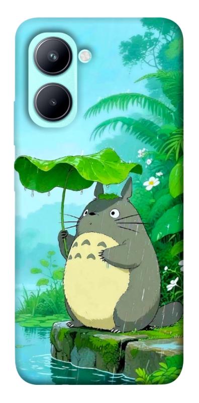 Чехол itsPrint My friend totoro для Realme C33, аниме, купить оптом с доставкой