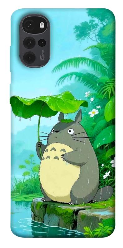 Чехол itsPrint My friend totoro для Motorola Moto G22, аниме, купить оптом с доставкой