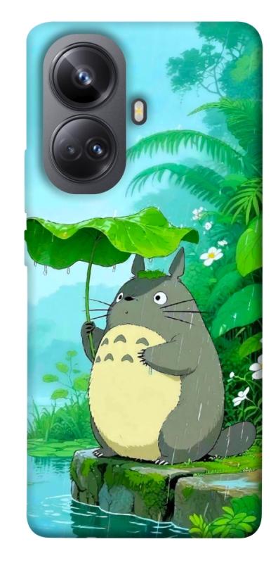 Чехол itsPrint My friend totoro для Realme 10 Pro+, аниме, купить оптом с доставкой