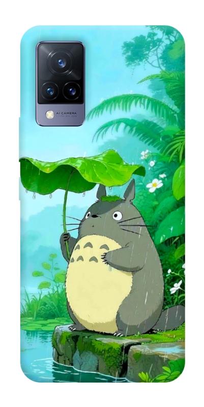 Чохол itsPrint My friend totoro для Vivo V21, аніме, купити оптом з доставкою