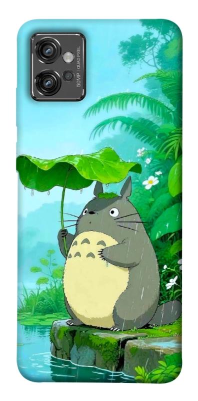 Чехол itsPrint My friend totoro для Motorola Moto G32, аниме, купить оптом с доставкой