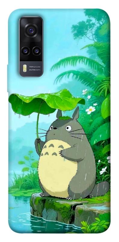 Чехол itsPrint My friend totoro для Vivo Y31, аниме, купить оптом с доставкой