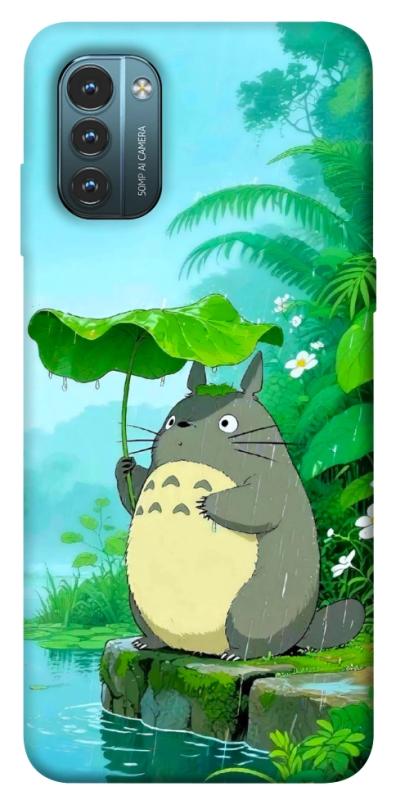 Чехол itsPrint My friend totoro для Nokia G21, аниме, купить оптом с доставкой