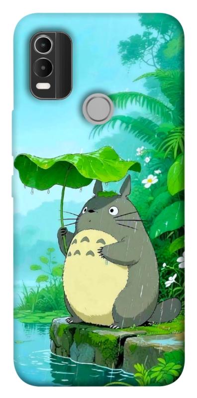 Чохол itsPrint My friend totoro для Nokia C21 Plus, аніме, купити оптом з доставкою