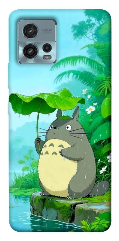 Чехол itsPrint My friend totoro для Motorola Moto G72, аниме, купить оптом с доставкой