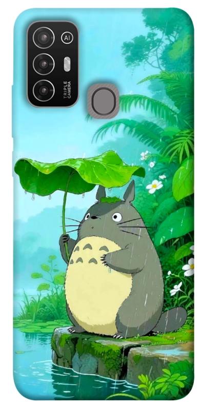 Чехол itsPrint My friend totoro для ZTE Blade A52, аниме, купить оптом с доставкой