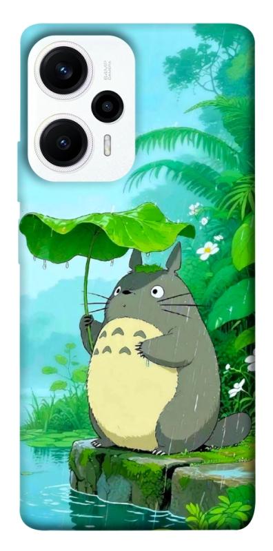 Чехол itsPrint My friend totoro для Xiaomi Poco F5 / Note 12 Turbo, аниме, купить оптом с доставкой