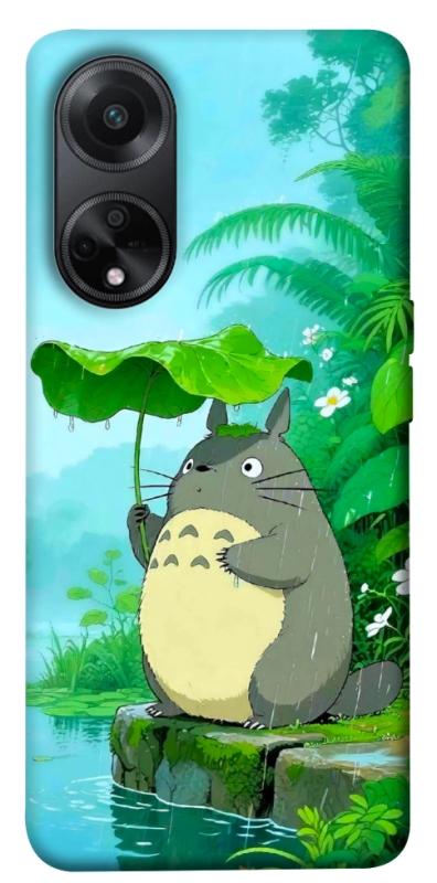 Чехол itsPrint My friend totoro для Oppo A98, аниме, купить оптом с доставкой