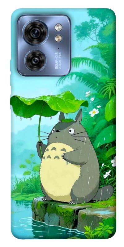 Чохол itsPrint My friend totoro для Motorola Edge 40, аніме, купити оптом з доставкою