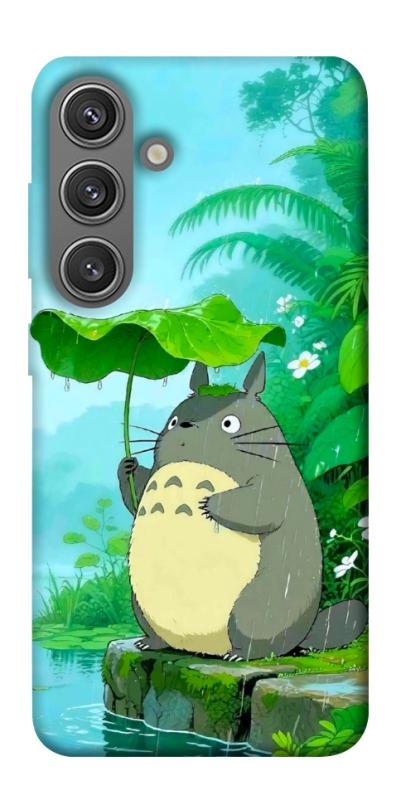 Чохол itsPrint My friend totoro для Samsung Galaxy S24, аніме, купити оптом з доставкою