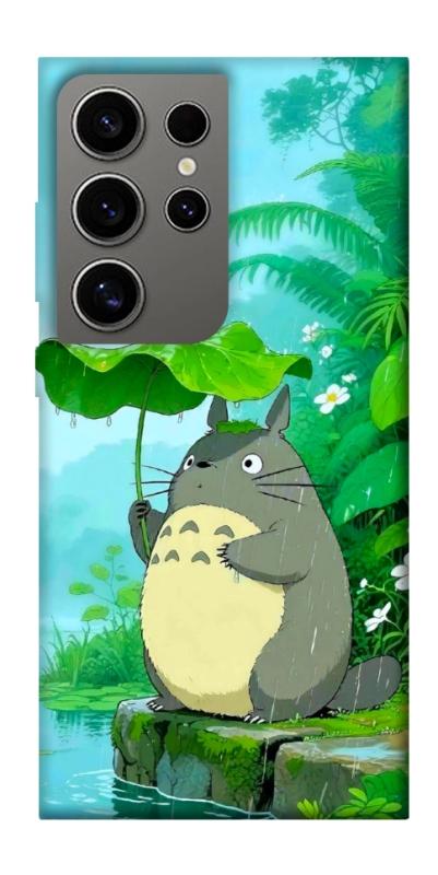 Чохол itsPrint My friend totoro для Samsung Galaxy S24 Ultra, аніме, купити оптом з доставкою