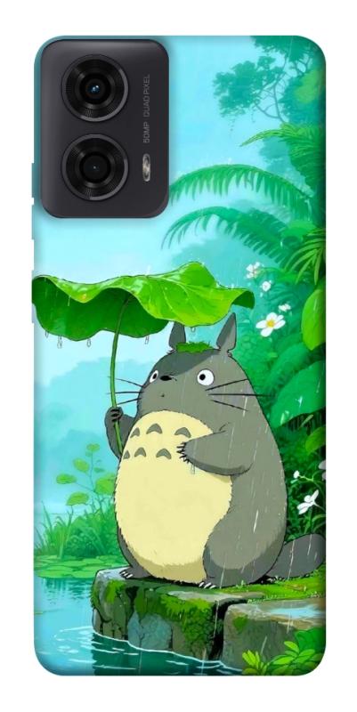 Чохол itsPrint My friend totoro для Motorola Moto G24, аніме, купити оптом з доставкою