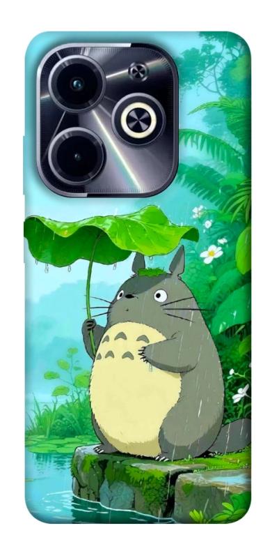 Чохол itsPrint My friend totoro для Infinix Hot 40i, аніме, купити оптом з доставкою