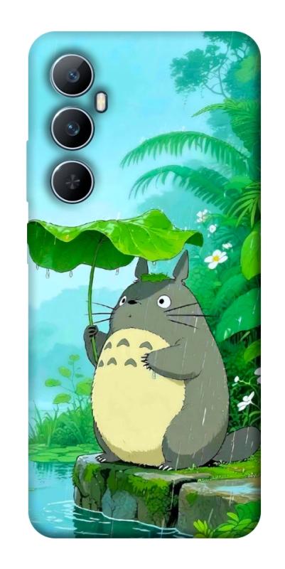 Чехол itsPrint My friend totoro для Realme C65 4G, аниме, купить оптом с доставкой