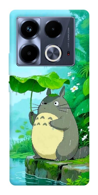 Чехол itsPrint My friend totoro для Infinix Note 40 4G, аниме, купить оптом с доставкой