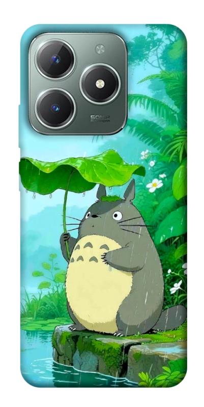 Чехол itsPrint My friend totoro для Realme C61 4G, аниме, купить оптом с доставкой