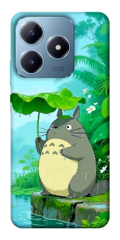 Чехол itsPrint My friend totoro для Realme C63 4G, аниме, купить оптом с доставкой