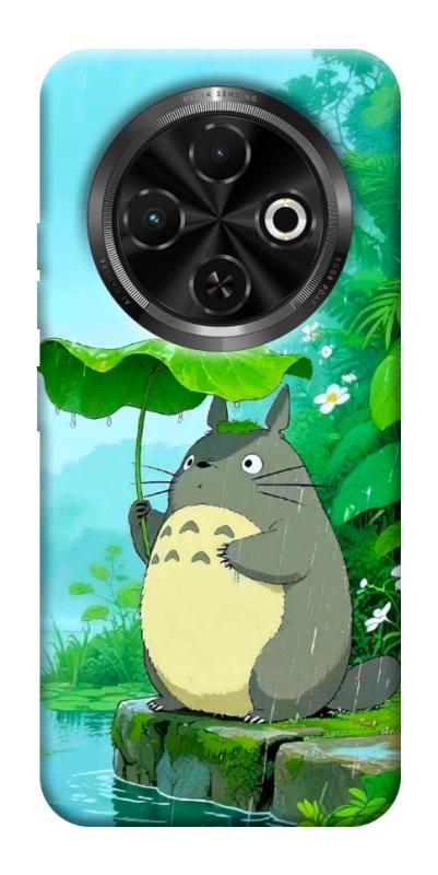 Чехол itsPrint My friend totoro для TECNO Spark 30C, аниме, купить оптом с доставкой
