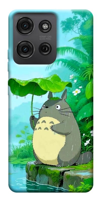 Чехол itsPrint My friend totoro для Motorola Moto G75 5G, аниме, купить оптом с доставкой