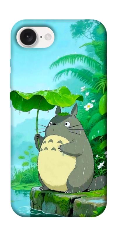 Чехол itsPrint My friend totoro для Apple iPhone 16e (6.1"), аниме, купить оптом с доставкой